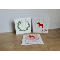 Weihnachtskarten oder 3er-Set 