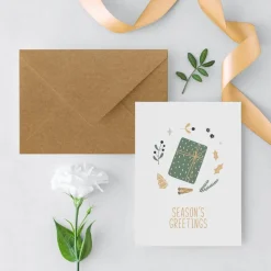 Weihnachtskarten Set *Happy Holidays* / Geschenkkarten für Weihnachten