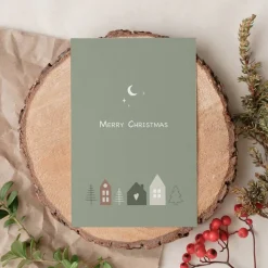 Weihnachtskarten Set *Peace and Joy* / Geschenkkarten für Weihnachten und Neujahr