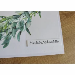 Weihnachtskarten-Set "Mistelkranz" aus der Manufaktur Karla