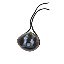 Weihnachtskrippe - Krippe in Walnuss