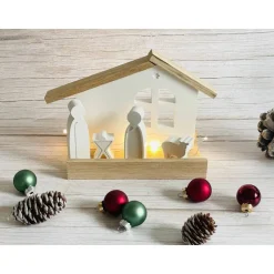 Weihnachtskrippe aus Keraflott – Moderne Deko mit traditionellem Charme