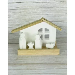 Weihnachtskrippe aus Keraflott – Moderne Deko mit traditionellem Charme