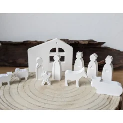 Weihnachtskrippe Raysin, 11-teilig, Weihnachten Deko