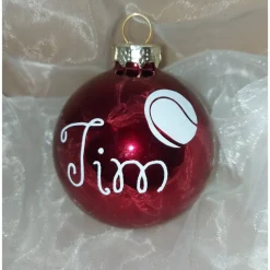 Weihnachtskugel /  Christbaumkugel personaliesiert