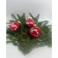 Weihnachtskugel mit Namen, Personalisiert, Christbaumkugel, Weihnachten, Christmas, Geschenk, Geschenke, Liebe, Love