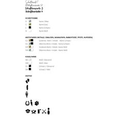 Weihnachtskugel personalisiert – Individuelle Christbaumkugeln aus Glas mit Namen