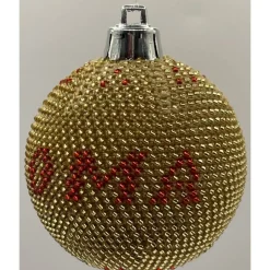 Weihnachtskugeln/ Weihnachtsbaumschmuck/ Weihnachtsdeko aus Glasperlen