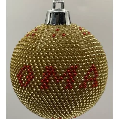 Weihnachtskugeln/ Weihnachtsbaumschmuck/ Weihnachtsdeko aus Glasperlen