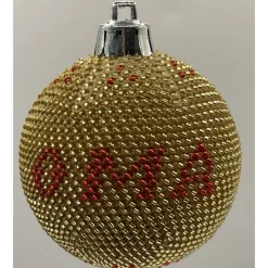 Weihnachtskugeln/ Weihnachtsbaumschmuck/ Weihnachtsdeko aus Glasperlen