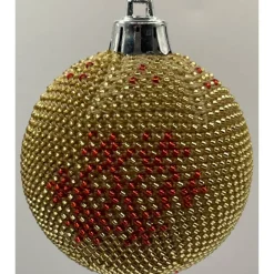 Weihnachtskugeln/ Weihnachtsbaumschmuck/ Weihnachtsdeko aus Glasperlen