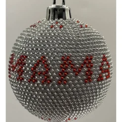 Weihnachtskugeln/ Weihnachtsbaumschmuck/ Weihnachtsdeko aus Glasperlen/ Weihnachten/ Advent/ Adventszeit/ Christbaumsch