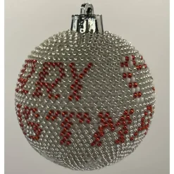 Weihnachtskugeln/ Weihnachtsbaumschmuck/ Weihnachtsdeko aus Glasperlen