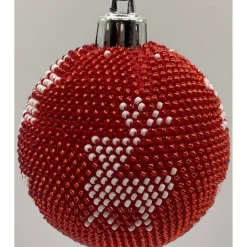 Weihnachtskugeln/Weihnachtsbaumschmuck/Weihnachtsdeko aus Glasperlen