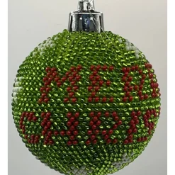 Weihnachtskugeln/Weihnachtsbaumschmuck/Weihnachtsdeko aus Glasperlen