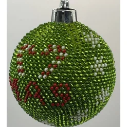 Weihnachtskugeln/Weihnachtsbaumschmuck/Weihnachtsdeko aus Glasperlen