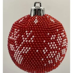 Weihnachtskugeln/Weihnachtsbaumschmuck/Weihnachtsdeko aus Glasperlen