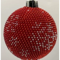 Weihnachtskugeln/Weihnachtsbaumschmuck/Weihnachtsdeko aus Glasperlen
