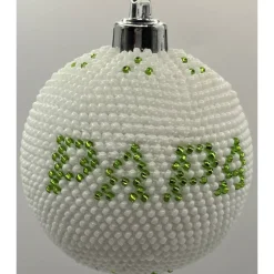 Weihnachtskugeln/Weihnachtsbaumschmuck/Weihnachtsdeko aus Glasperlen