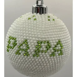 Weihnachtskugeln/Weihnachtsbaumschmuck/Weihnachtsdeko aus Glasperlen