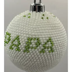 Weihnachtskugeln/Weihnachtsbaumschmuck/Weihnachtsdeko aus Glasperlen