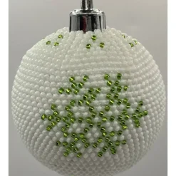 Weihnachtskugeln/Weihnachtsbaumschmuck/Weihnachtsdeko aus Glasperlen