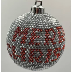 Weihnachtskugeln/Weihnachtsbaumschmuck/Weihnachtsdeko aus Glasperlen