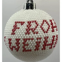 Weihnachtskugeln/Weihnachtsbaumschmuck/Weihnachtsdeko aus Glasperlen