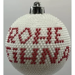 Weihnachtskugeln/Weihnachtsbaumschmuck/Weihnachtsdeko aus Glasperlen