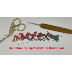 Weihnachtskugeln/Weihnachtsbaumschmuck/Weihnachtsdeko aus Glasperlen