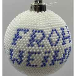 Weihnachtskugeln/Weihnachtsbaumschmuck/Weihnachtsdeko aus Glasperlen