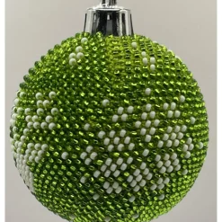 Weihnachtskugeln/Weihnachtsbaumschmuck/Weihnachtsdeko aus Glasperlen