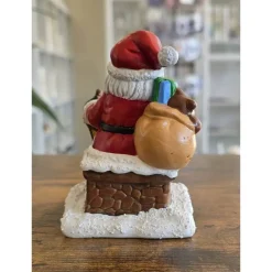 Weihnachtsmann - Nikolaus - Weihnachtsdekoration - Keramik