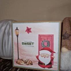 Weihnachtsmann Grußkarten / Sweet Christmas Karten / Besondere Weihnachtsgrüße / Weihnachtskarten handgemacht