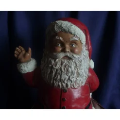 Weihnachtsmann mit Sack zum Befüllen,Blau,Handarbeit