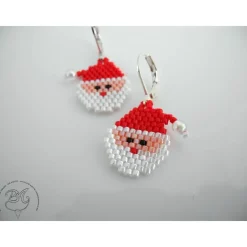 Weihnachtsmann Ohrhänger Nikolaus