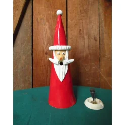 Weihnachtsmann Räuchermann Keramik Nikolaus  Märchenfigur