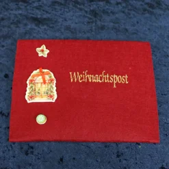 Weihnachtspost Umschlag aus Filz