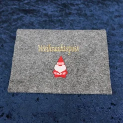 Weihnachtspost Umschlag aus Filz