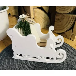 Weihnachtsschlitten Schlitten Weihnachtsdeko Dekoration Deko Homedeko Geschenkset Geschenk Weihnachten Raysin Handmade