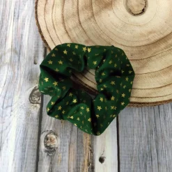 Weihnachtsscrunchie STERNENREGEN für den Adventskalender oder Nikolaus | Haargummi, Haarband | RÄUBERKIND