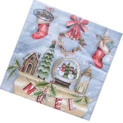 Weihnachtsservietten Rustique Noel