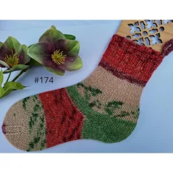 Weihnachts-Socke, Geschenksocke, Wichtelgeschenk - Ein Stück ! #172-174
