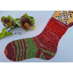 Weihnachts-Socke, Geschenksocke, Wichtelgeschenk - Ein Stück ! #172-174