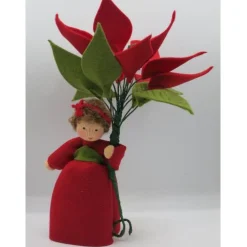 Weihnachtsstern - Blumenkind - Jahreszeitentisch - Waldorf Art - Art. Nr. WI15