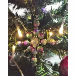 Weihnachtssterne - Adventssterne - Sternanhänger als Schmuck, auch für den Weihnachtsbaum, Klein, Stardust