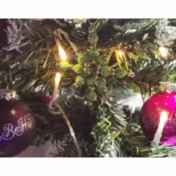 Weihnachtssterne - Adventssterne - Sternanhänger als Schmuck, auch für den Weihnachtsbaum, Klein, Grün