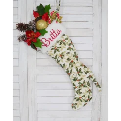 Weihnachtsstiefel Nikolaus mit Name oder Text