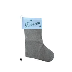 Weihnachtsstrumpf, Weihnachtssocke, Nikolausstiefel personalisiert