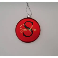 Weihnachtstaler I Rot I Plotten I Bastelmaterial I DIY I Geschenk I Weihnachten I Geburt I Hochzeit I Weihnachten I